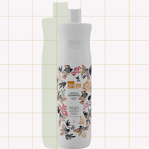 Gentle SHAMPOO Free of sulfates and parabens - CAPULANA 500ml/ 16,9 fl.oz