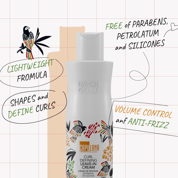 KIT Ativador CAPULANA - Gentle SHAMPOO  + 2-in-1 MASK  + Curl ACTIVATOR 500g/ 17,6fl oz