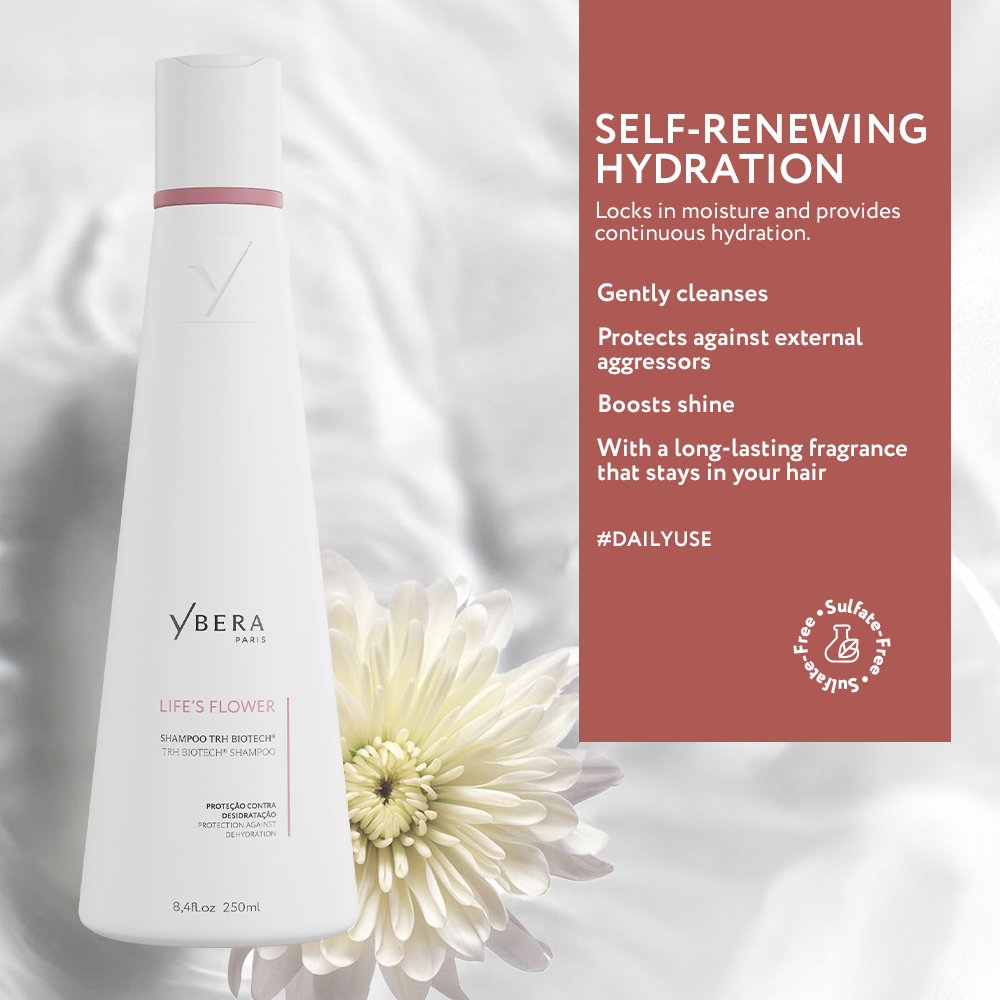 Life´s Flower SHAMPOO TRH-BIOTECH 250ml (8.4fl.oz) - Ybera Paris