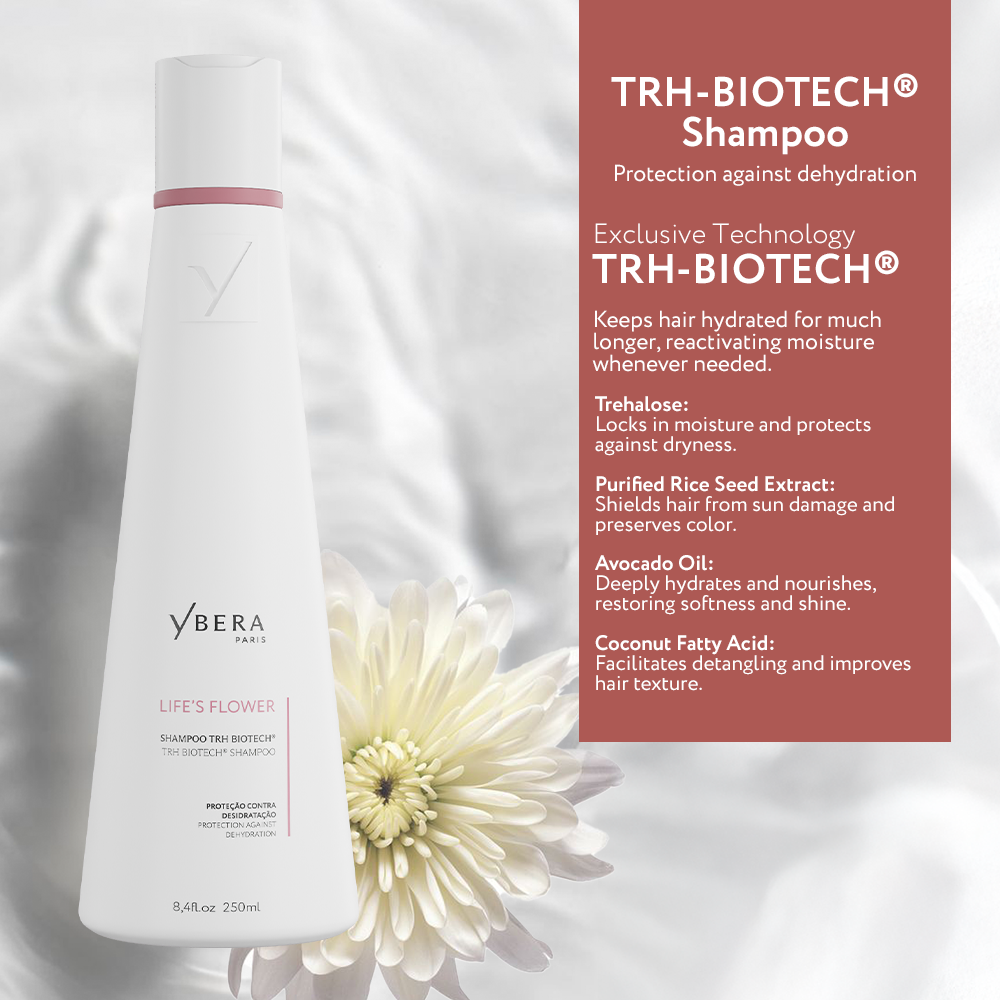 Life´s Flower SHAMPOO TRH-BIOTECH 250ml (8.4fl.oz) - Ybera Paris