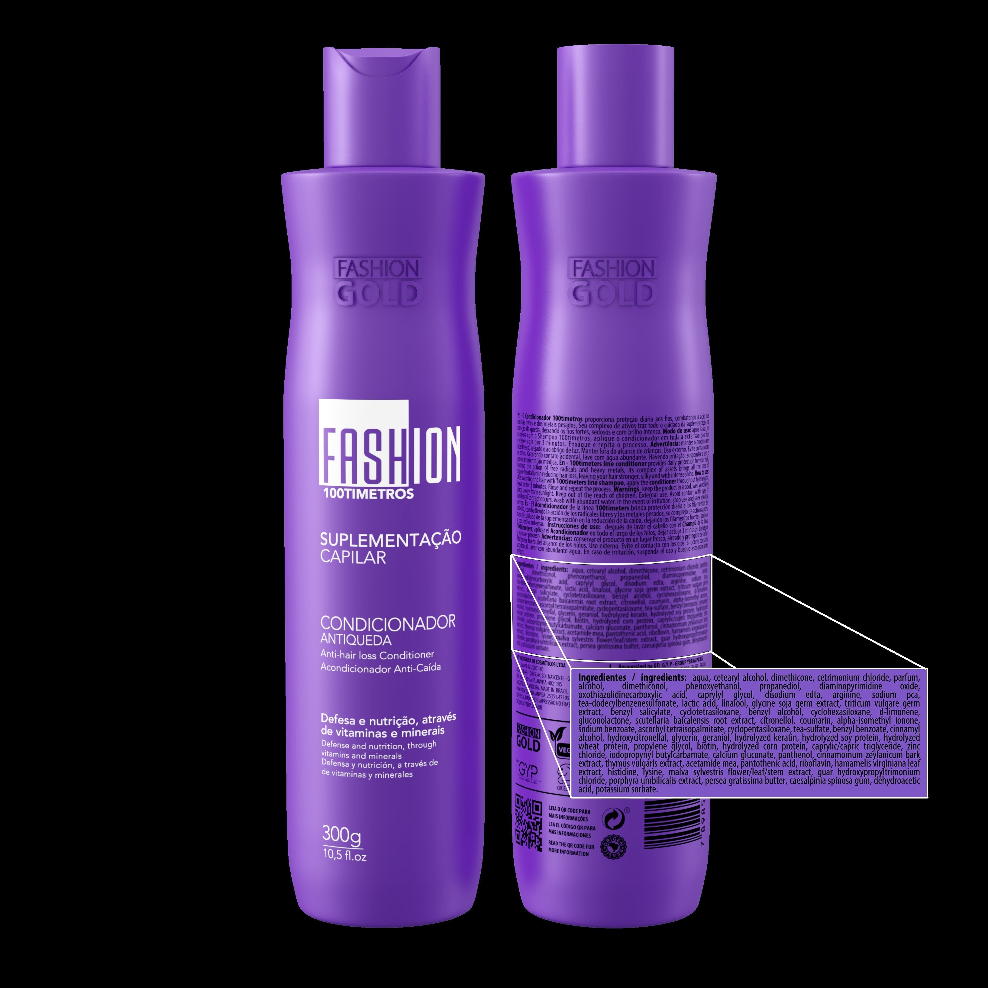 100Tímetros Anti-thinning - CONDITIONER 300ml/10,1fl oz