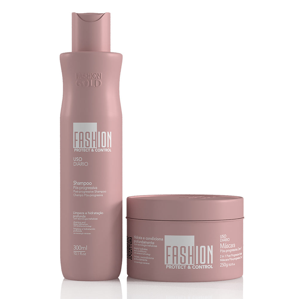 Kit PROTECT & CONTROL Post Progressive Straightening Treatment - 300g