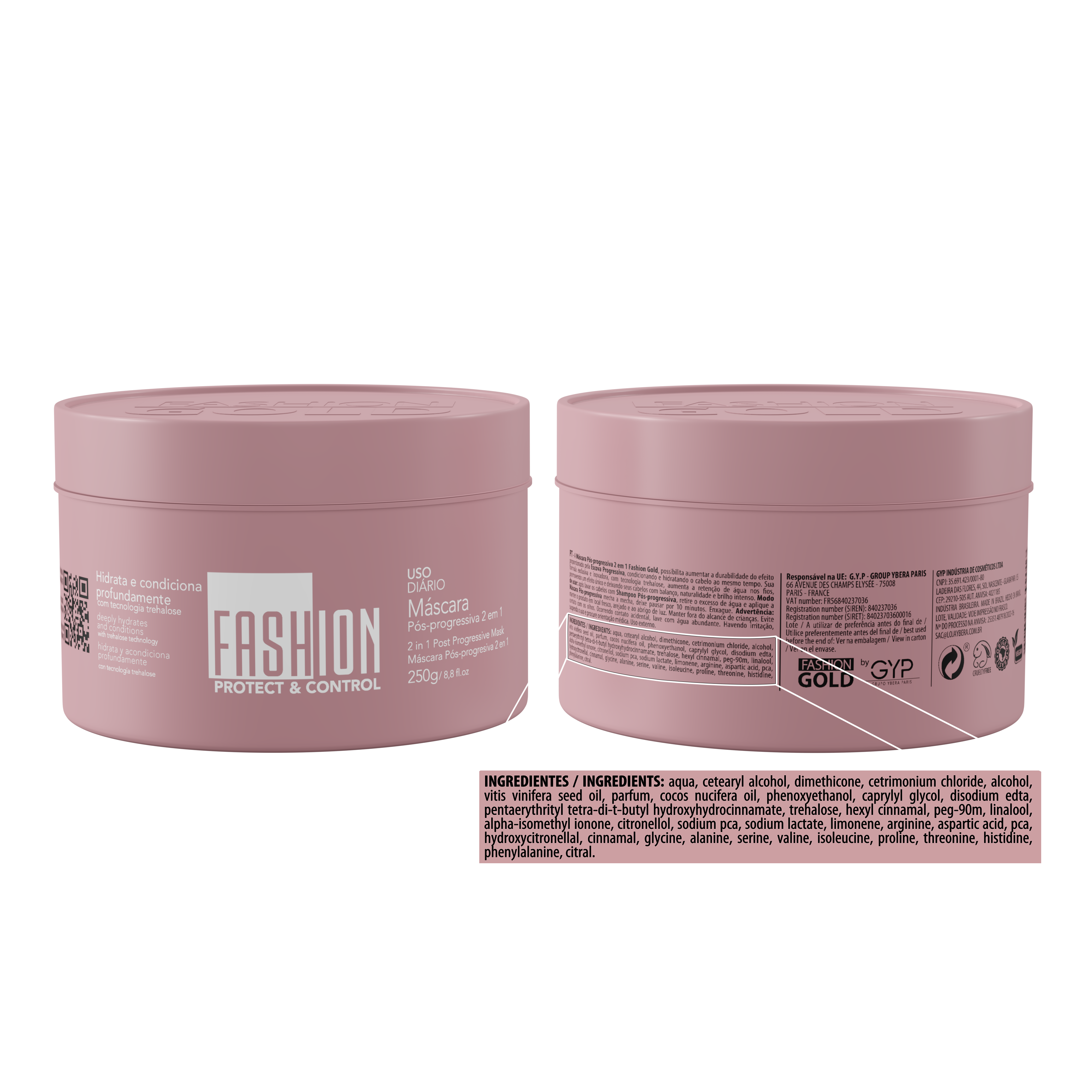 Protect & Control – Deep Conditioning Hair Mask 250g/ 8,8 fl oz