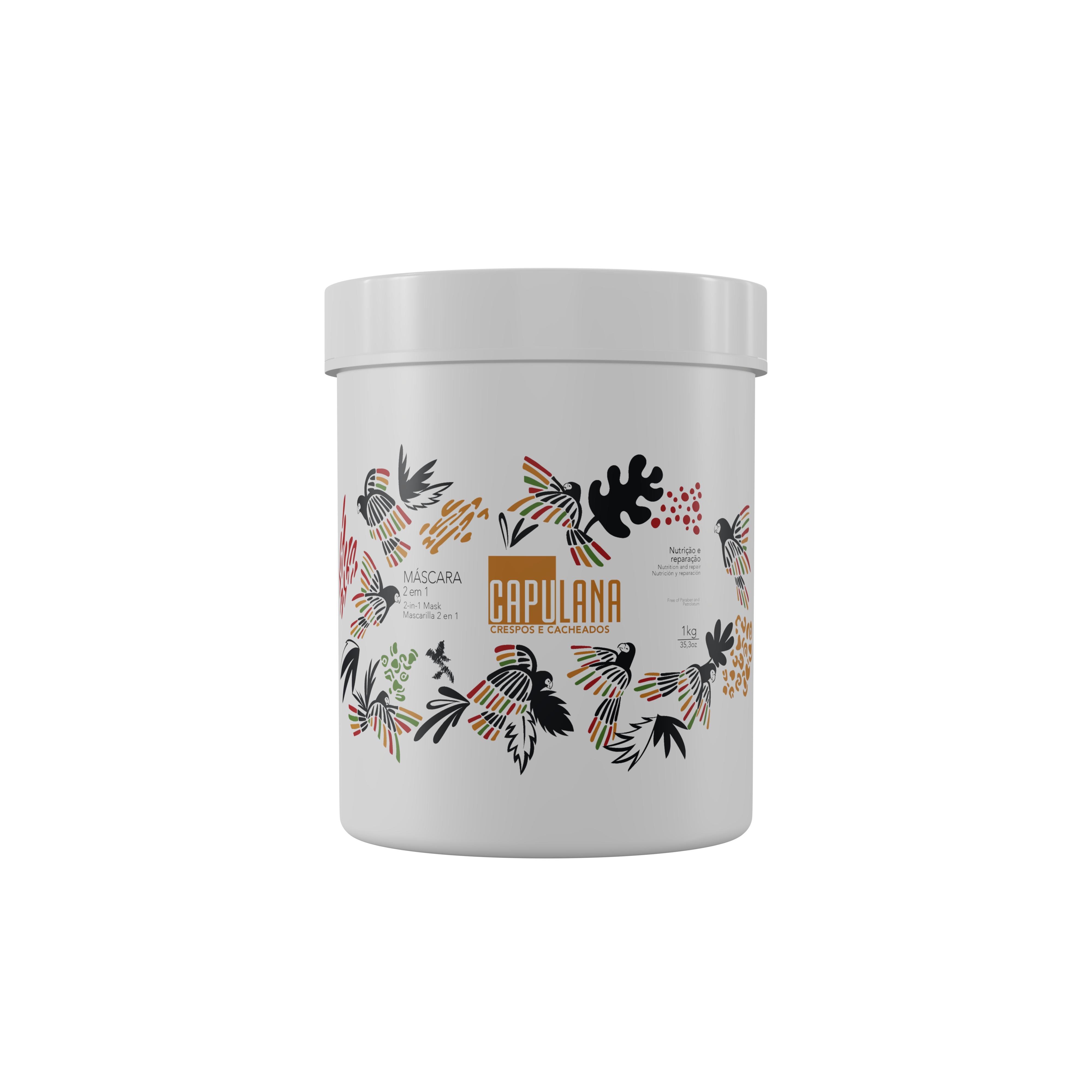 2-in-1 MASK - CAPULANA 1KG/ 35.3 oz