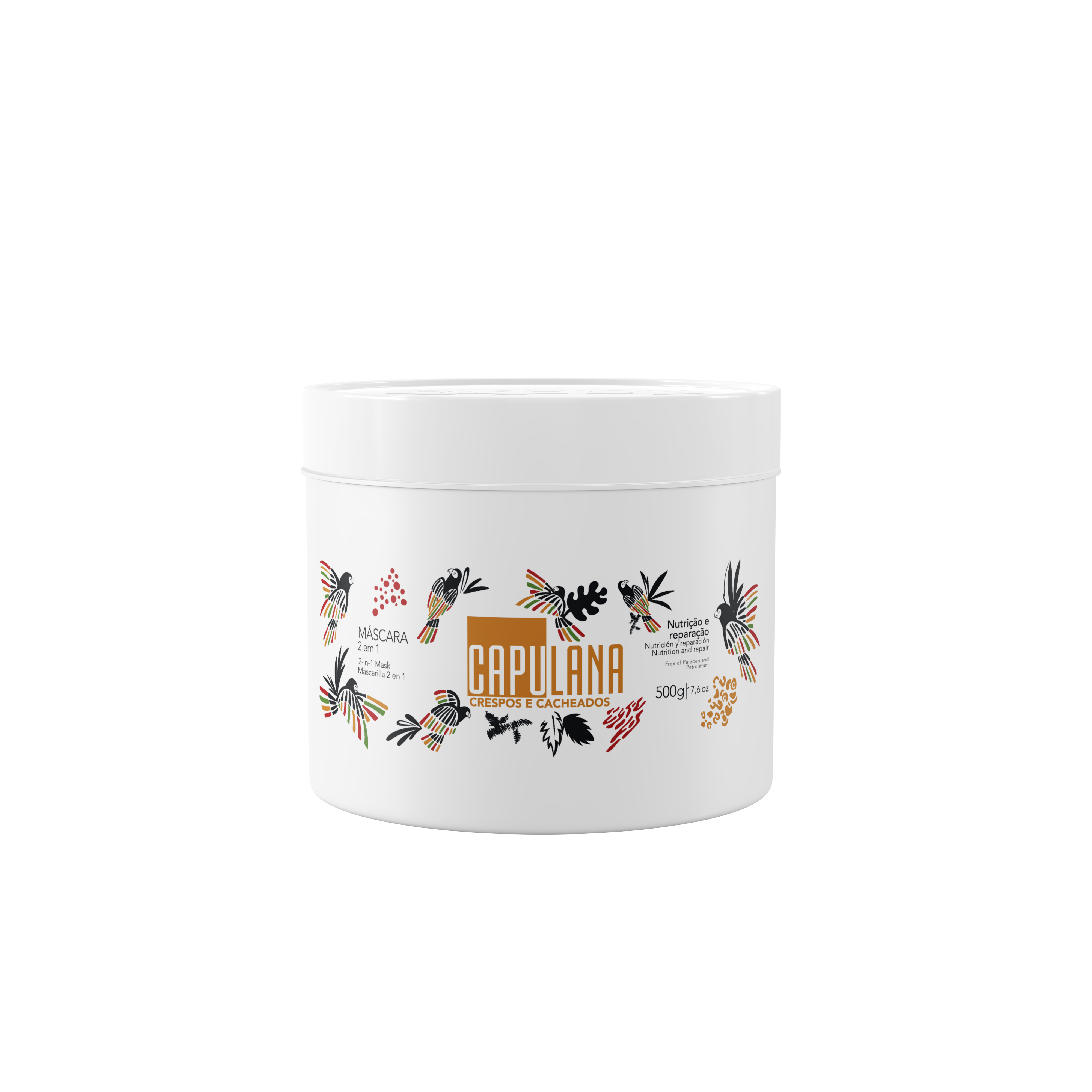 2-in-1 MASK - CAPULANA 500g/ 17,6 oz