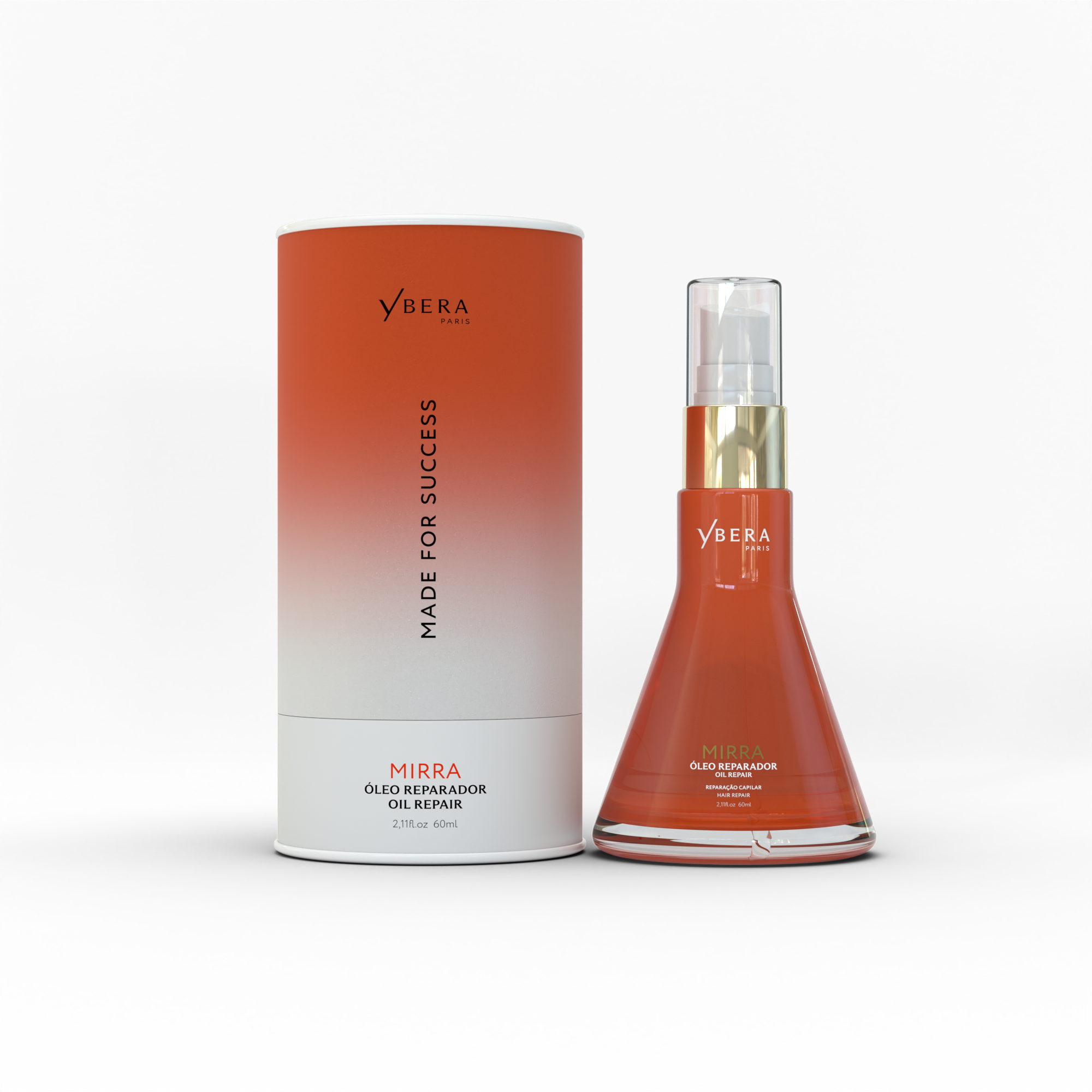 MYRRH HAIR REPAIR OIL 60ml / 2,11 fl.oz – YBERA PARIS