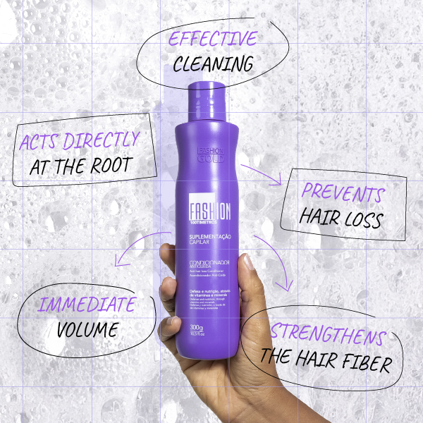 100Tímetros Anti-thinning - SHAMPOO 300ml/10,1fl.oz