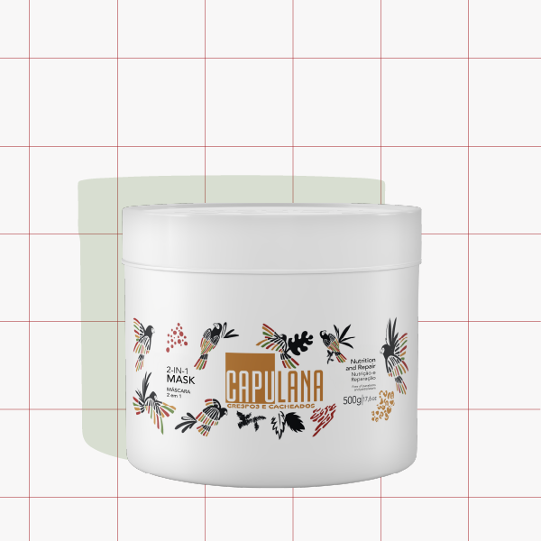 2-in-1 MASK - CAPULANA 500g/ 17,6 oz