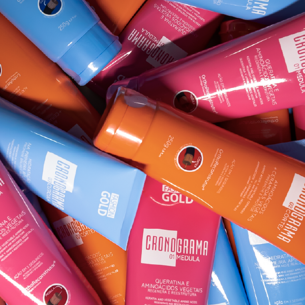 Kit CRONOGRAMA Hair Care System - Fashion Gold