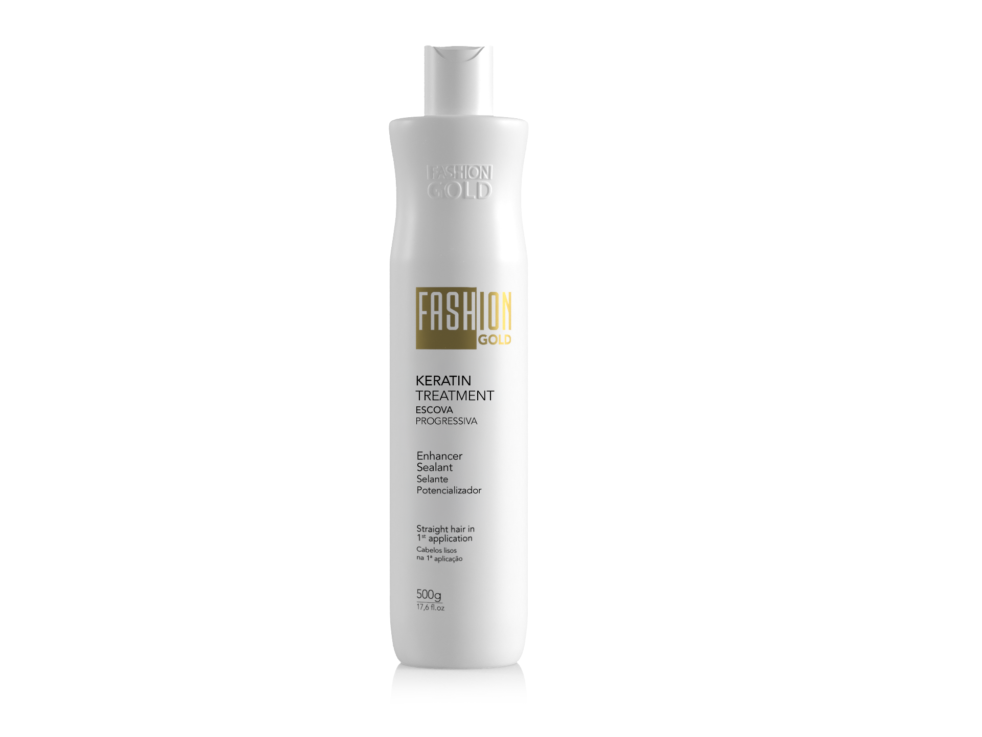 FASHION GOLD 500g/17.6oz – Brazilian Keratin Treatment, Smoothing and Straightening System