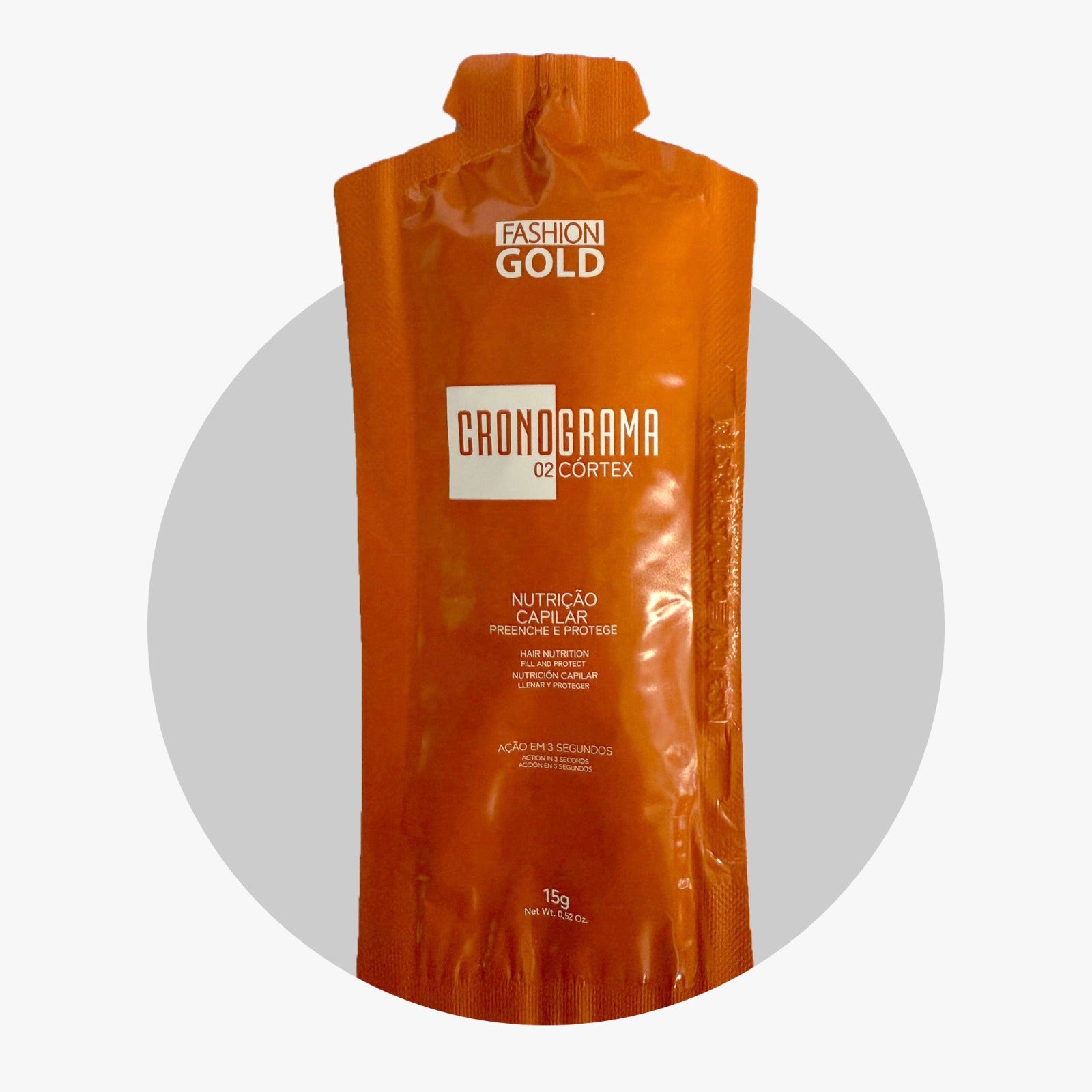 (SAMPLE) CRONOGRAMA Step 2 CORTEX- 15g (0,52fl.oz)